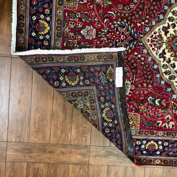 handmade persian carpet red