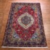 handmade persian carpet red