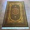 Gold Persian Silk Carpet